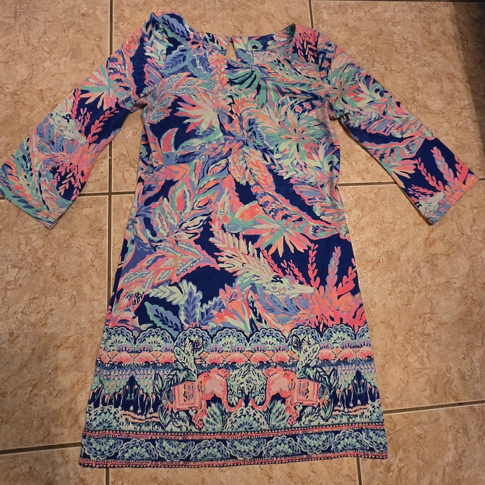 Lilly Pulitzer Multicolor Abstract Dress